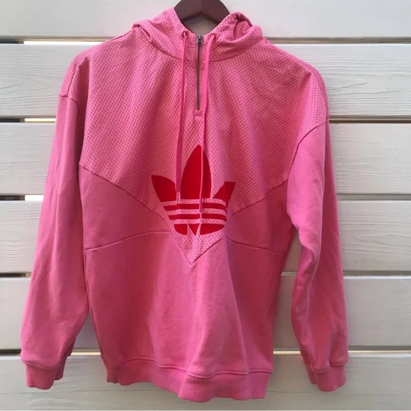 Adidas Women’s Pink Hoodie xs - Picture 1 of 6